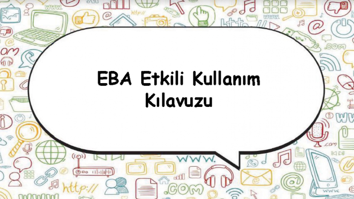 EBA Etkili Kullanım Kılavuzu